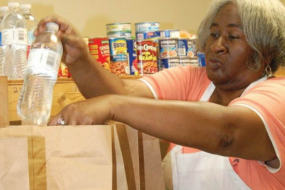 The Leaven Topeka EAC Food Pantry Article